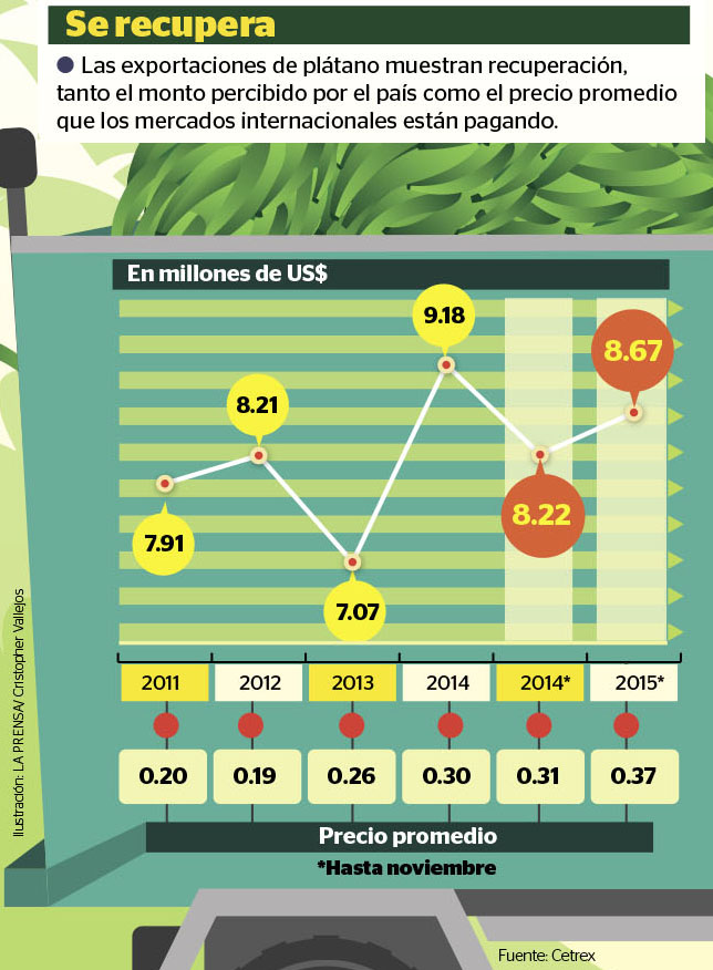 Grafico Platanos